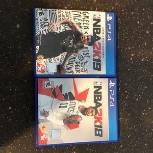 2 games of NBA 2k, 18,19